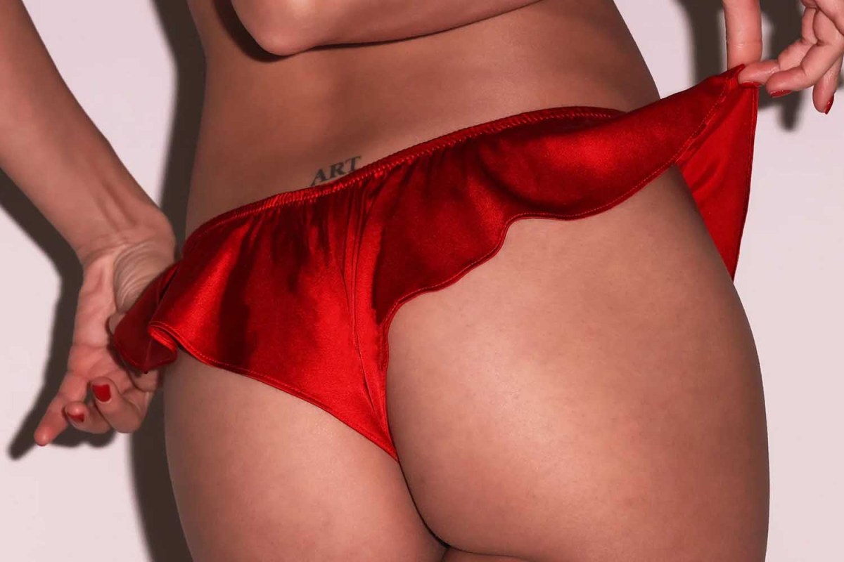 Fleur du Mal Luxe Flutter Panty