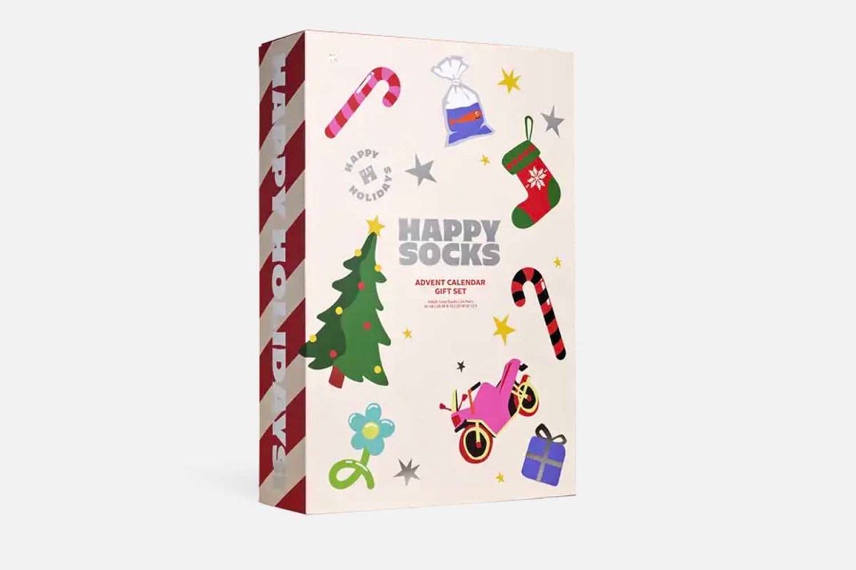 Happy Socks 24-Pack Happy Holidays Socks Gift Set