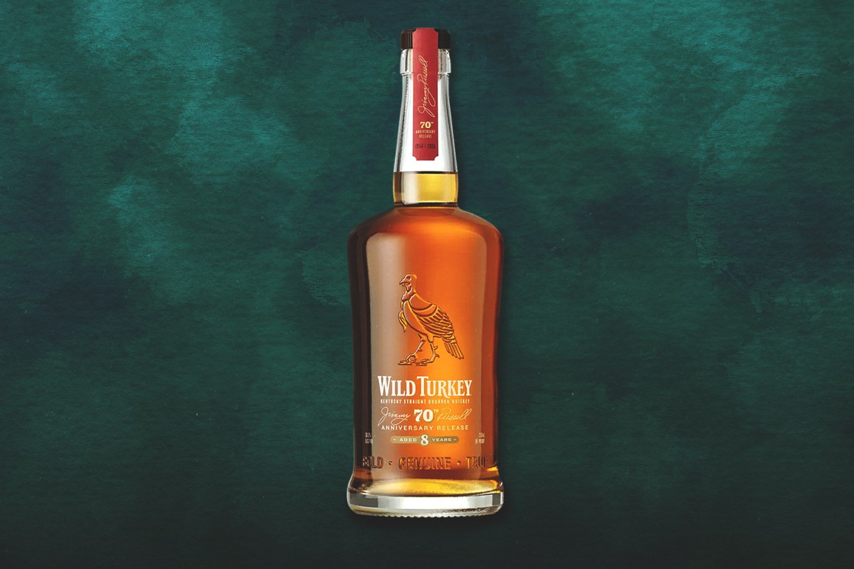 Wild Turkey Jimmy Russell’s 70th Anniversary 8-Year-Old Bourbon