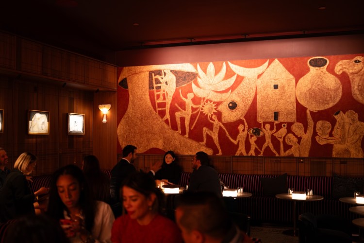 Interior of Clemente Bar