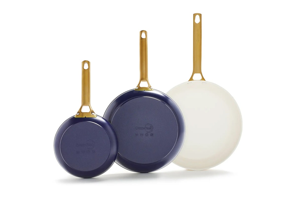 GreenPan Reserve Set of 3 Nonstick Ceramic Frying Pans