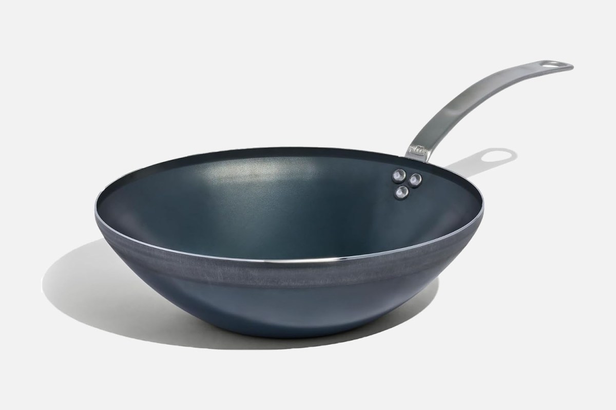 Made In Blue Carbon Steel Wok