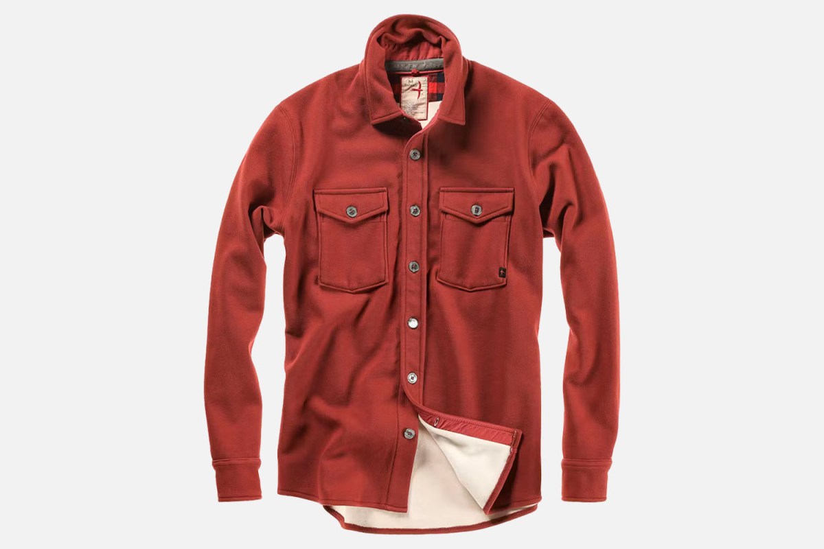 Relwen Pique Fleece Workshirt