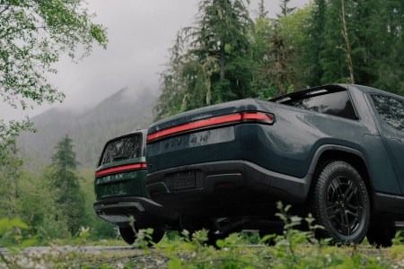 Rivian trucks