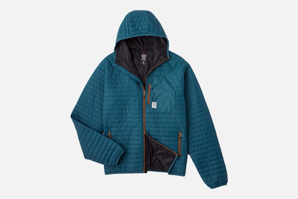 Topo Designs Global Puffer Hoodie