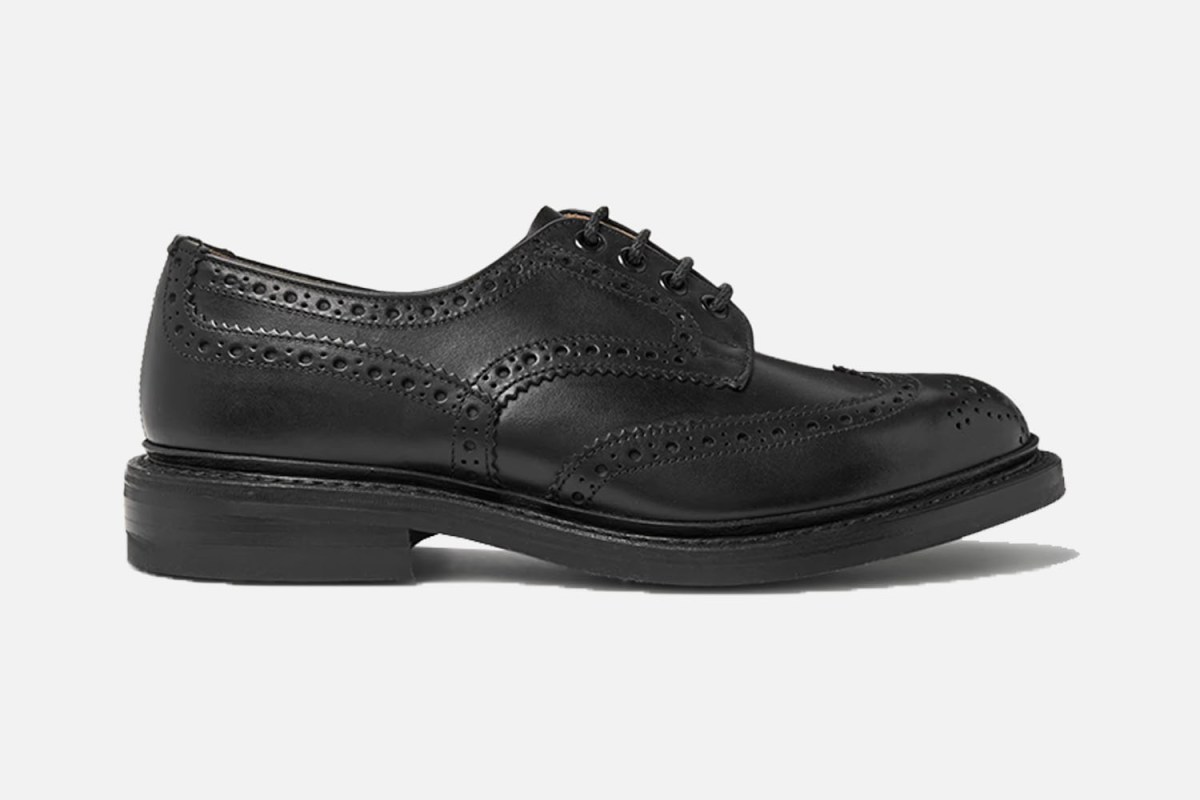 Tricker’s Bourton Leather Wingtip Brogues