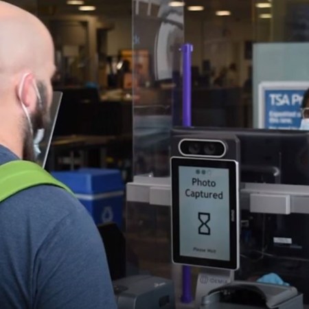 TSA biometric screening