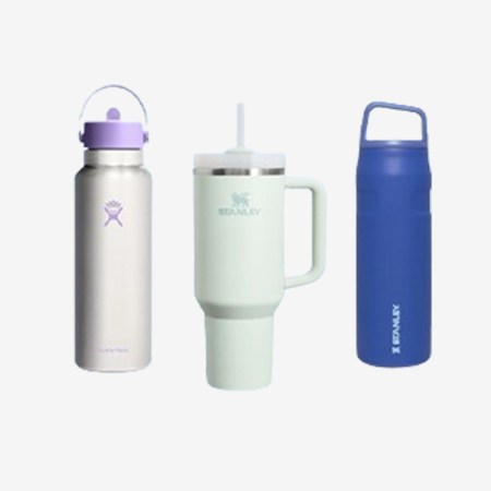 Tumblers and water bottles on sale at Woot