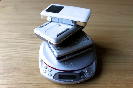 Portable audio players