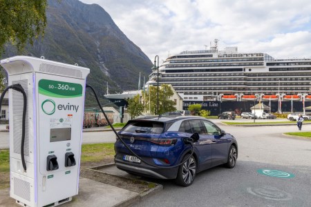 Volkswagen EV charging in Norway