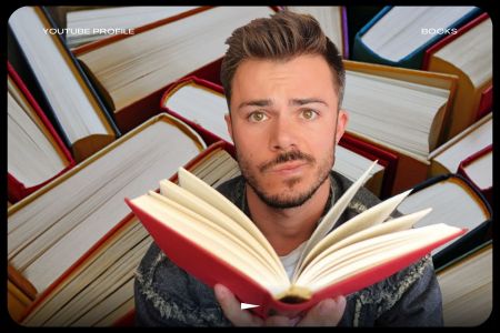 Jack Edwards is a book influencer in YouTube. We talked to him about reading, starting his YouTube channel and what he loves about BookTube.