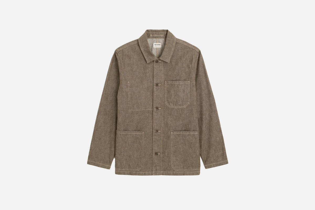 Todd Snyder Lightweight Japanese Denim Chore Coat