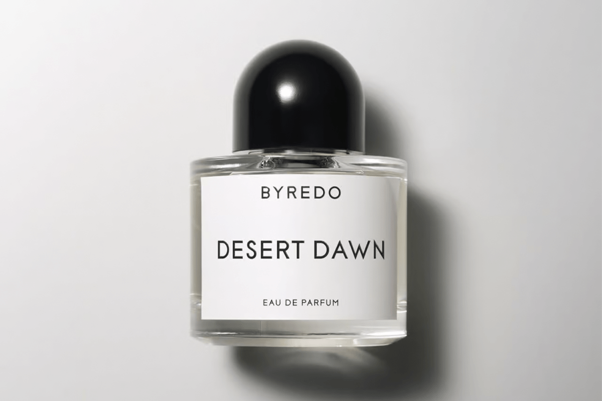 <strong>Best Woodsy (Floral) – Byredo </strong>Desert Dawn