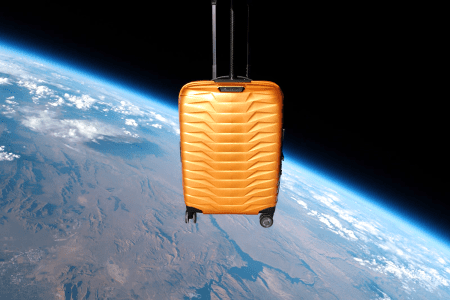 This Samsonite Carry-On Literally Went to Space